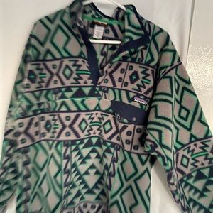 Patagonia Aztec print sweatshirt